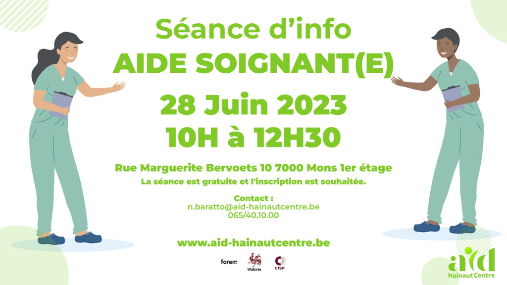 Aide soignant Mons Formations